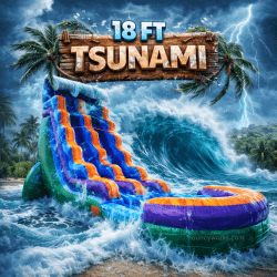 18ft Tsunami Water Slide