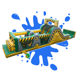 48 ft Biohazard Blast Obstacle Course (Wet)