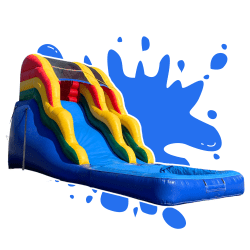 16 ft Giant Wavy Water Slide