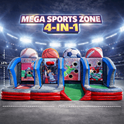 Mega Sports Zone 4-in-1