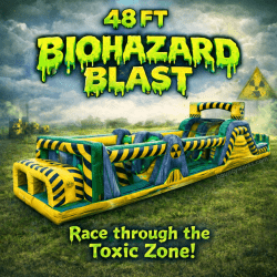 48 ft Biohazard Blast Obstacle Course (Dry)