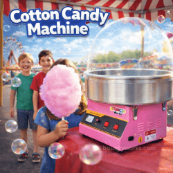 Cotton Candy Machine with Supplies for 60 Servings
