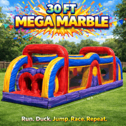 30 ft Mega Marble Obstacle Course (Dry Only)