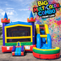 Big Multi-Color Combo Front-Load (Wet or Dry)